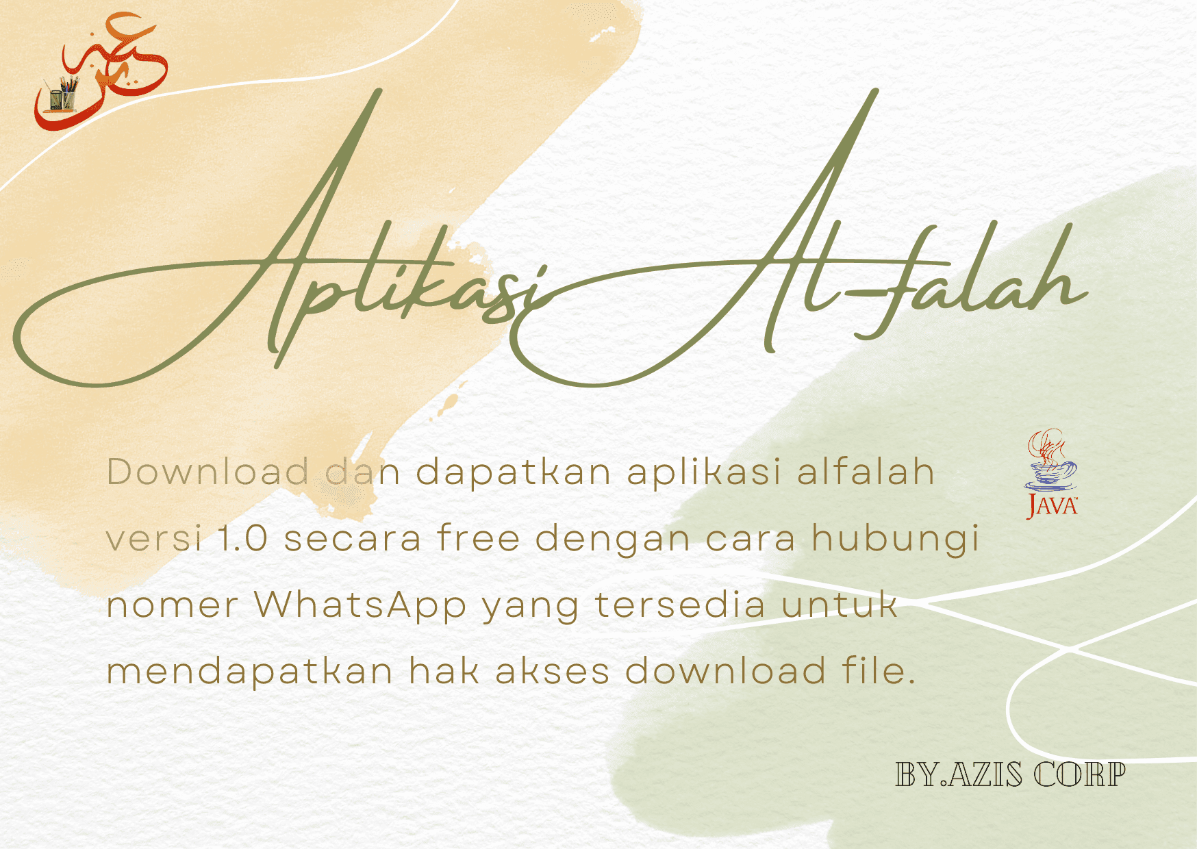 Download Aplikasi TPQ Al-FALAH Berbasis Desktop