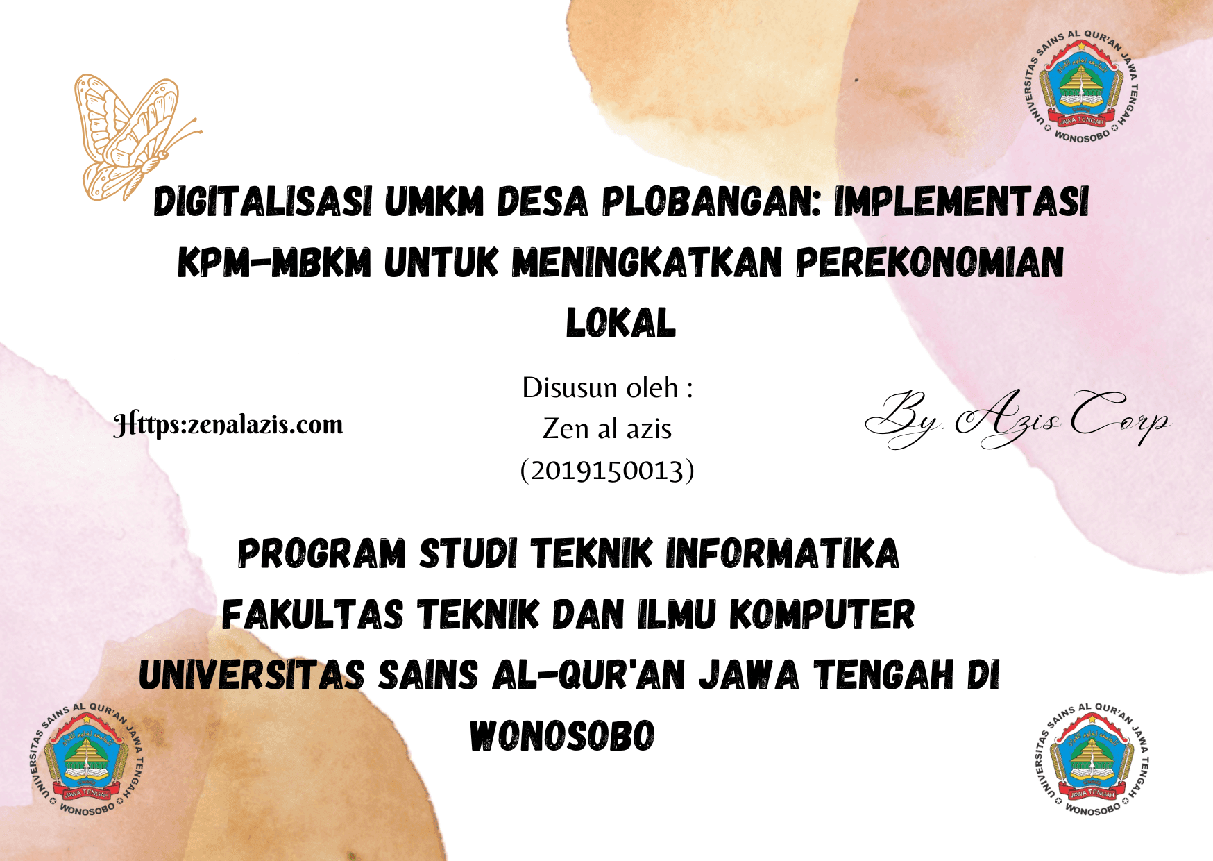 Digitalisasi UMKM Desa Plobangan: Implementasi KPM-MBKM untuk Meningkatkan Perekonomian Lokal